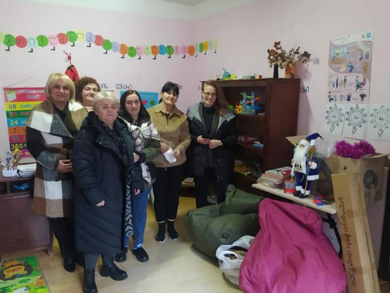 ლეჩხუმში შეზღუდული შესაძლებლობის მქონე მოზარდებისთვის გახსნილმა პირველმა საკვირაო...